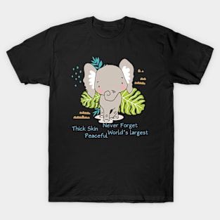 Elephant - Big Animal - Educate T-Shirt